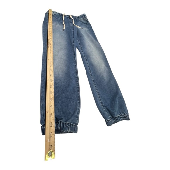 American Original Rewash Comfort ECO Jeans Denim Elastic Waist & Ankle sz S - Picture 3 of 9